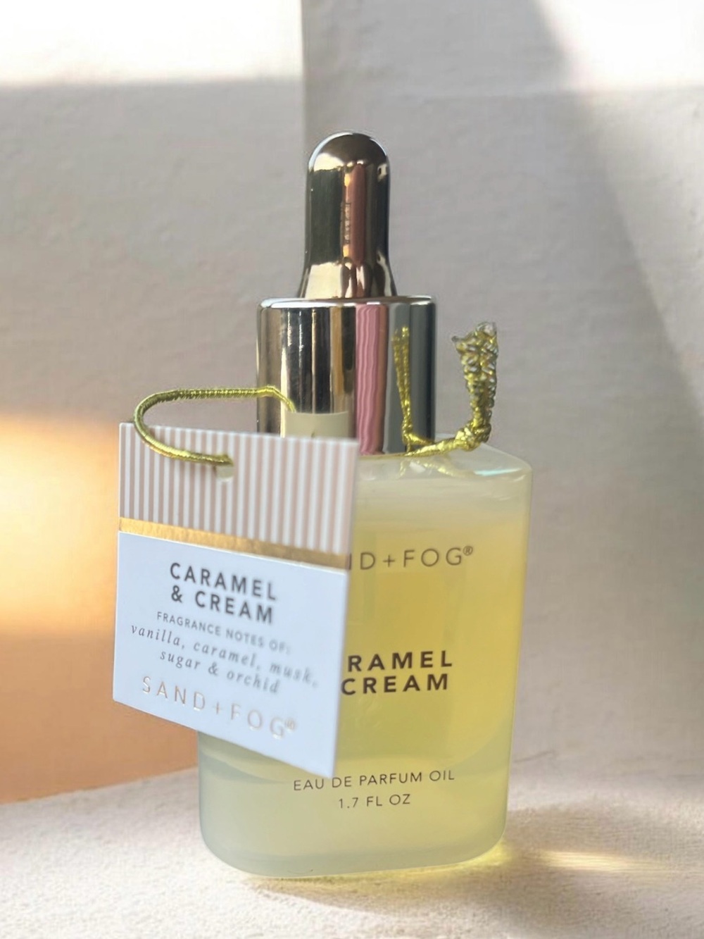 Sand + Fog Caramel & Cream Eau de Parfum Oil -
